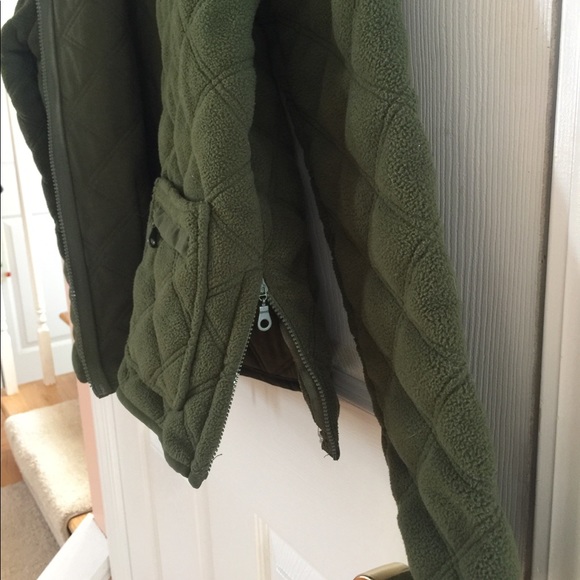 Charter Club Quilted Fleece Jacket-Medium - Picture 8 of 12